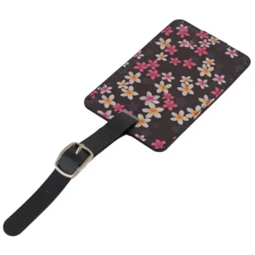 Floral Luggage Tag Display
